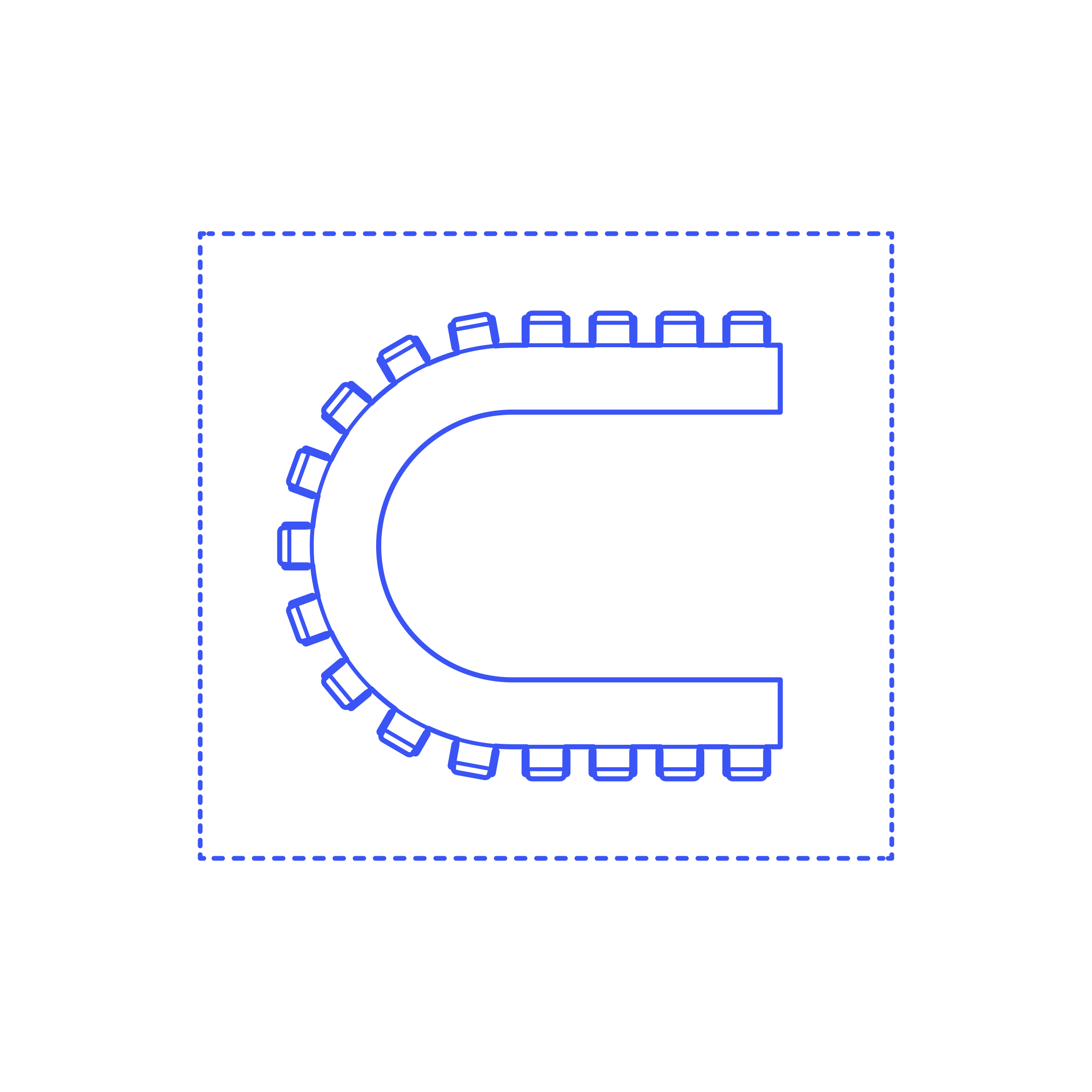Layouts Meeting Conference Rooms U Shape Round Large Line Art Illustration Svg Free Vectors